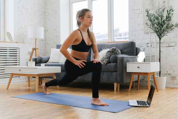 Woman exercising confidently after femiwand treatment Chippenham